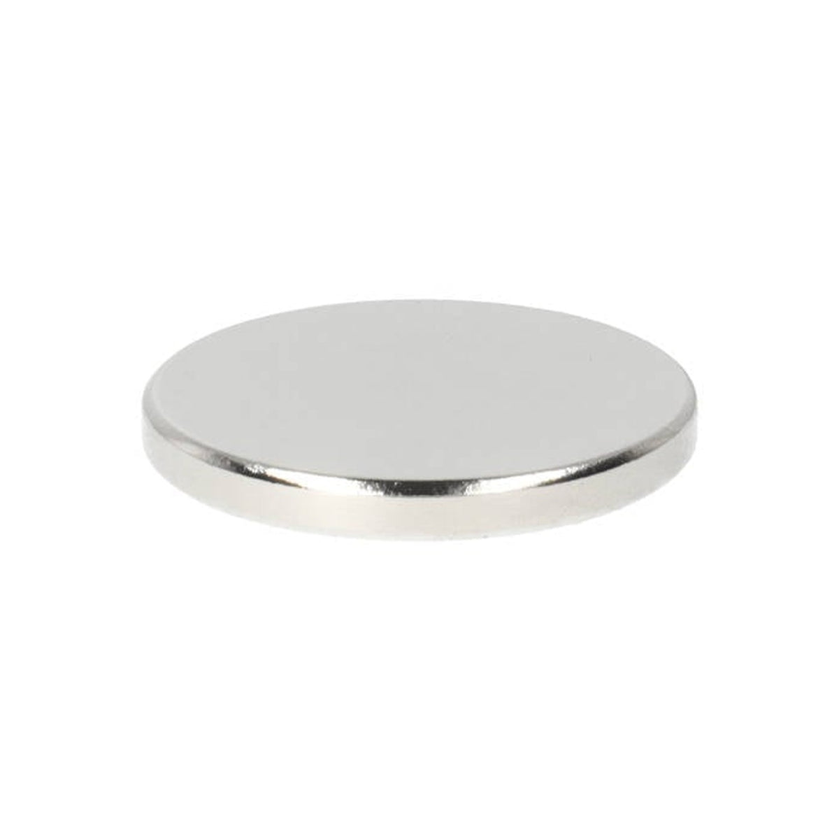 Aimant disque en néodyme Ø 25 x 3 mm N48 NiCuNi