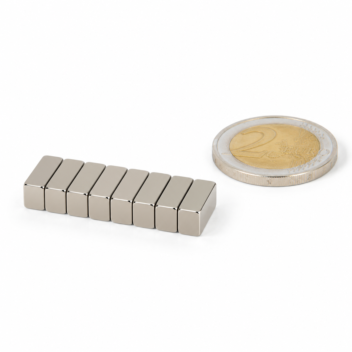8 neodymium radiatorfolie magneten 8 x 4 x 3 mm N50