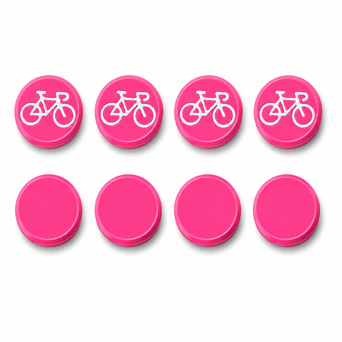 Startnummer Magneten Wielersport – Roze – Set van 8 - Magnetenspecialist Import & Export B.V.