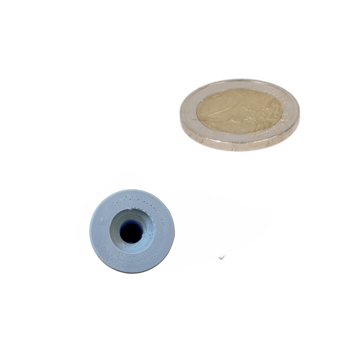 Waterdichte Ringmagneet 22 x 11,5 x 6,5 x 9,5 mm met boor-/verzinkgat N44 Houdkracht 5KG (grijs) - Magnetenspecialist Import & Export B.V.