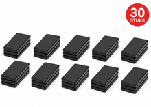 Neodymium blokmagneet 30x15x2 mm N42 Epoxy – 30 stuks