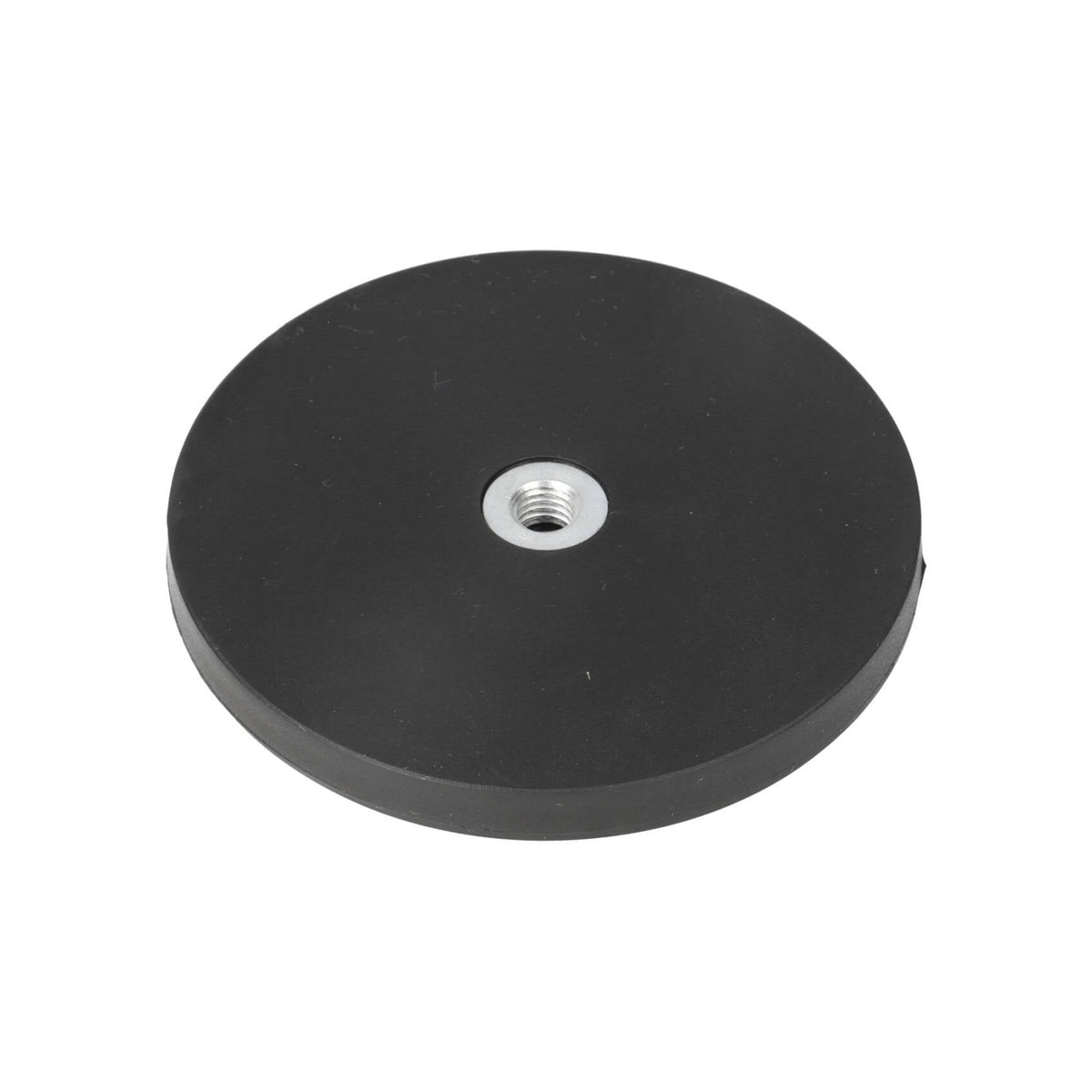 Neodym Gummientopfmagnet Ø88 x 8,5 mm N40 Innengewinde M8