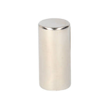 Aimant cylindrique en néodyme Ø 12 x 25 mm N45 NiCuNi
