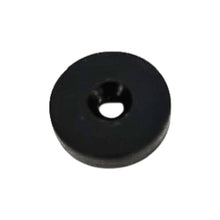 Neodym Ringmagnet Ø25,4 x Ø8,1 x 6,35 mm kunststoffummantelt mit Bohr-/Senkloch