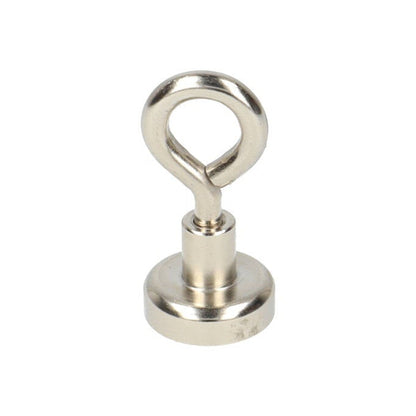 Aimant à œillet en néodyme Ø16 x 5 mm N40 pot en acier NiCuNi