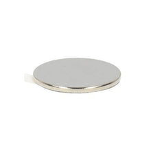 Neodym Scheibenmagnet Ø15 x 1,5 mm N45 NiCuNi selbstklebend