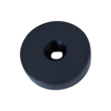 Neodymium Ring Magnet Ø31.75 x Ø9.8 x 9.53 mm plastic coated with countersunk hole