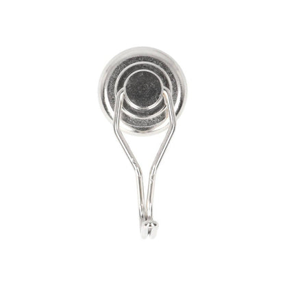 Aimant à crochet en néodyme Ø32 x 7 mm rotatif N40 pot en acier NiCuNi