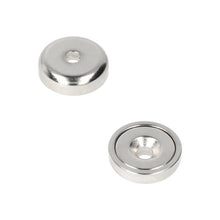 Neodym-Topfmagnet Ø16 x 5 mm N40 NiCuNi Bohr-/Senkloch