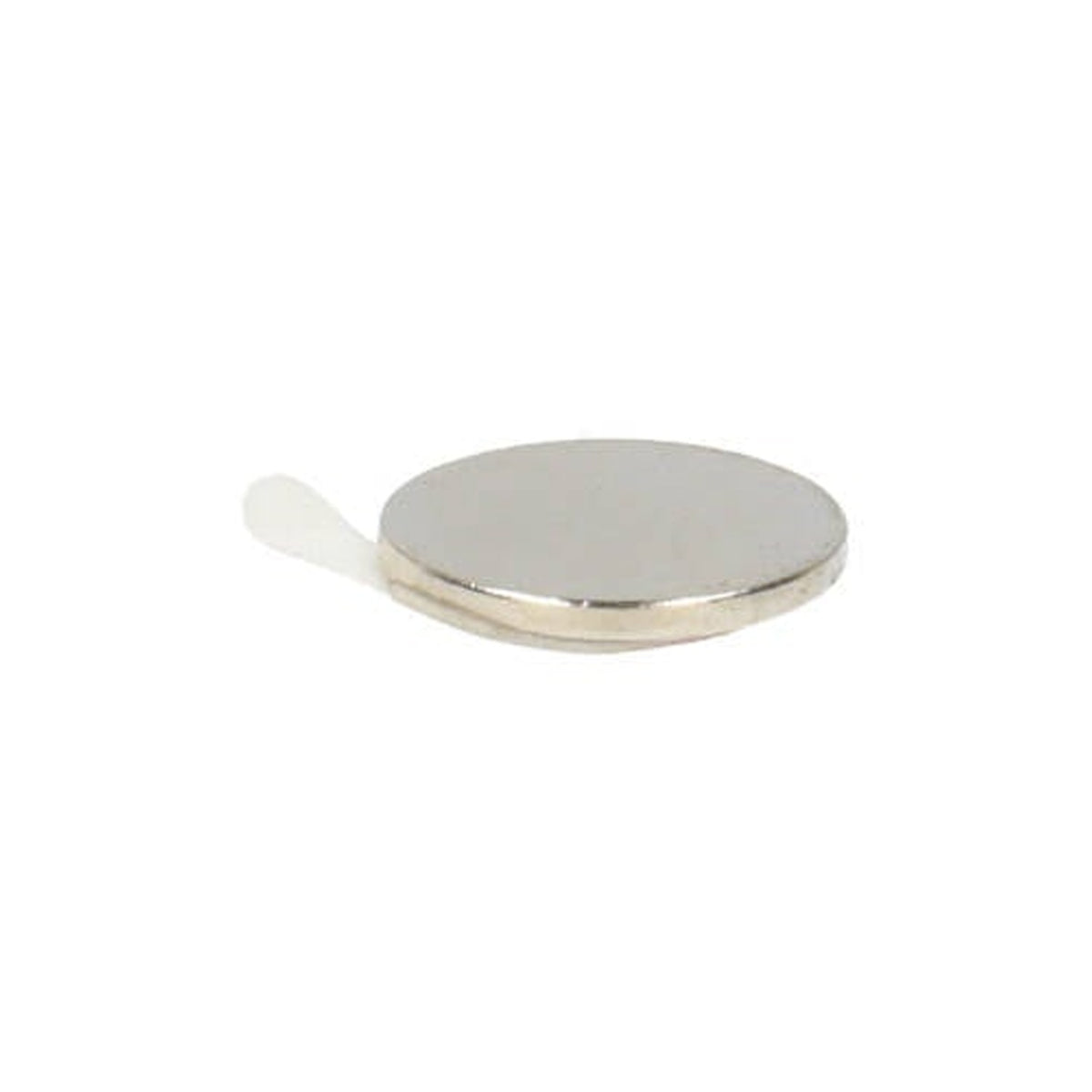 Neodym Scheibenmagnet Ø11 x 1 mm N48 NiCuNi selbstklebend