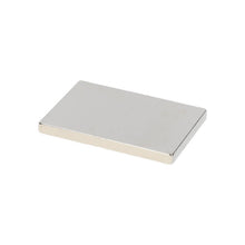 Neodym Quadermagnet 60 x 40 x 5 mm N45 NiCuNi
