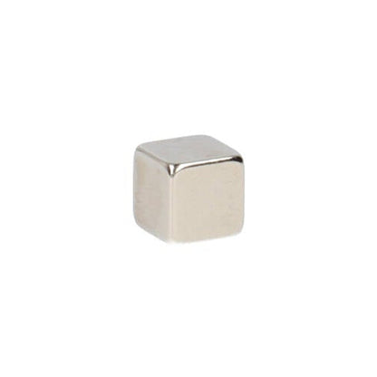 Aimant cube en néodyme 6 x 6 x 6 mm N45 NiCuNi