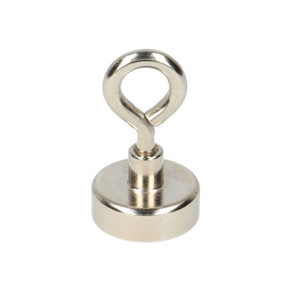 Neodym Ösenmagnet Ø20 x 7 mm N40 Stahltopf NiCuNi