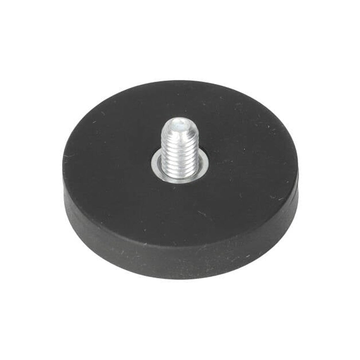 Aimant en caoutchouc au néodyme Ø 31 x 6 mm N40, tige filetée M5