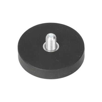 Aimant en caoutchouc au néodyme Ø 31 x 6 mm N40, tige filetée M5