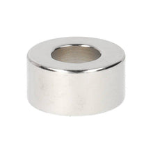 Aimant annulaire en néodyme Ø20 x Ø10 x 10 mm N50 NiCuNi