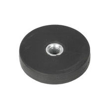 Neodym-Gummientopfmagnet Ø31 x 6 mm N40 Innengewinde M5