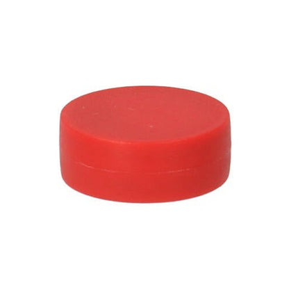 Aimant disque en néodyme Ø16 x 6 mm N45 revêtement plastique (rouge)