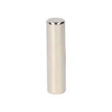 Neodymium bar magnet Ø10 x 50 mm N52 NiCuNi diametrically magnetized