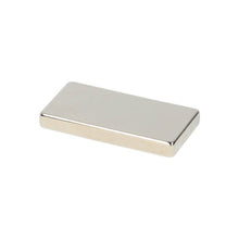 Aimant cubique en néodyme 40 x 20 x 3 mm N45 NiCuNi