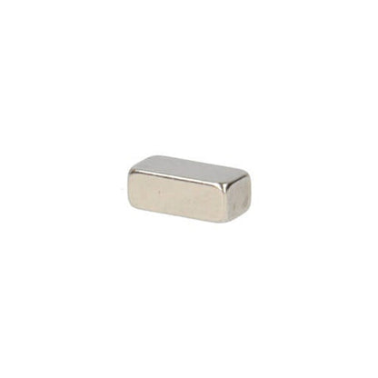 Neodym-Blockmagnet 8 x 4 x 3 mm N50 NiCuNi