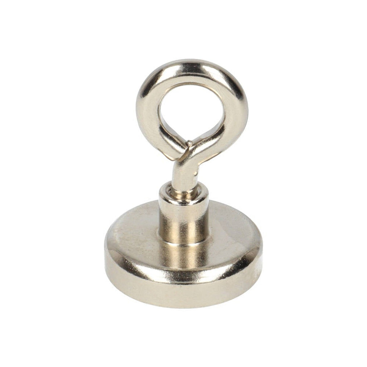 Neodym Ösenmagnet Ø32 x 8 mm N40 Stahltopf NiCuNi