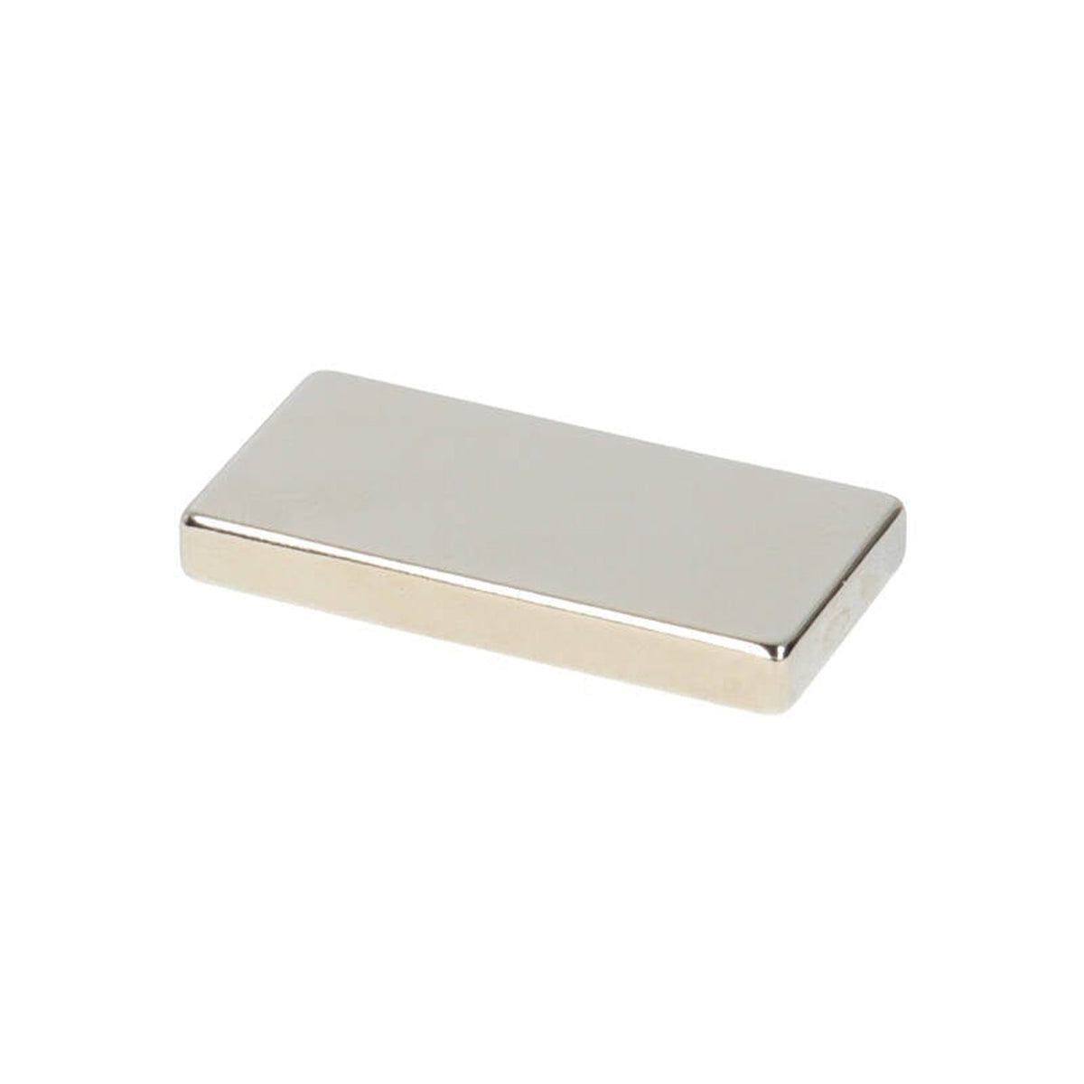 Neodym Blockmagnet 40 x 20 x 5 mm N45 NiCuNi