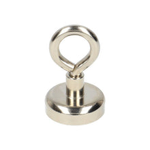 Aimant à œillet en néodyme Ø25 x 8 mm N40 pot en acier NiCuNi