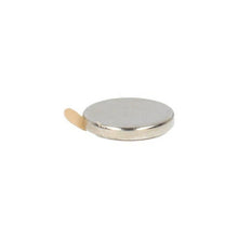 Neodym Scheibenmagnet Ø10 x 1,5 mm N45 NiCuNi selbstklebend