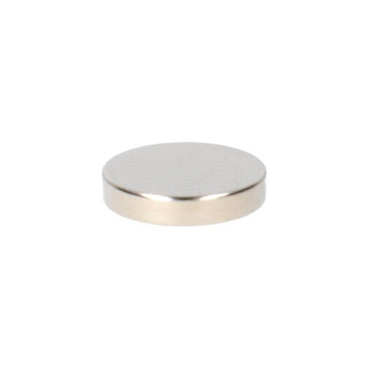 Aimant disque en néodyme Ø 8 x 1 mm N50 NiCuNi