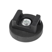 Aimant en caoutchouc Ø 31 mm avec fixation par câble