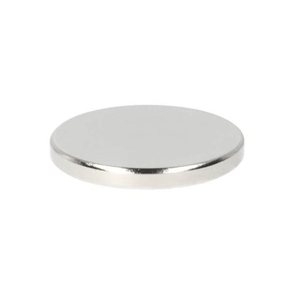 Aimant disque en néodyme Ø 25 x 3 mm N48 NiCuNi