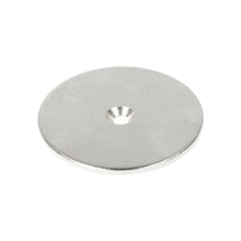 Steel Ring Ø60 x Ø5.5 x 11 mm with drilled/countersunk hole (no magnet)