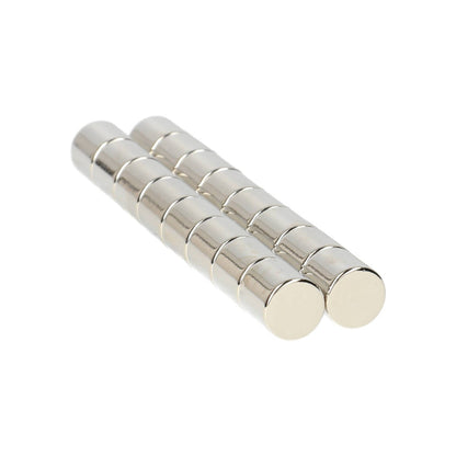 Neodym-Scheibenmagnet Ø10 x 10 mm N48 NiCuNi