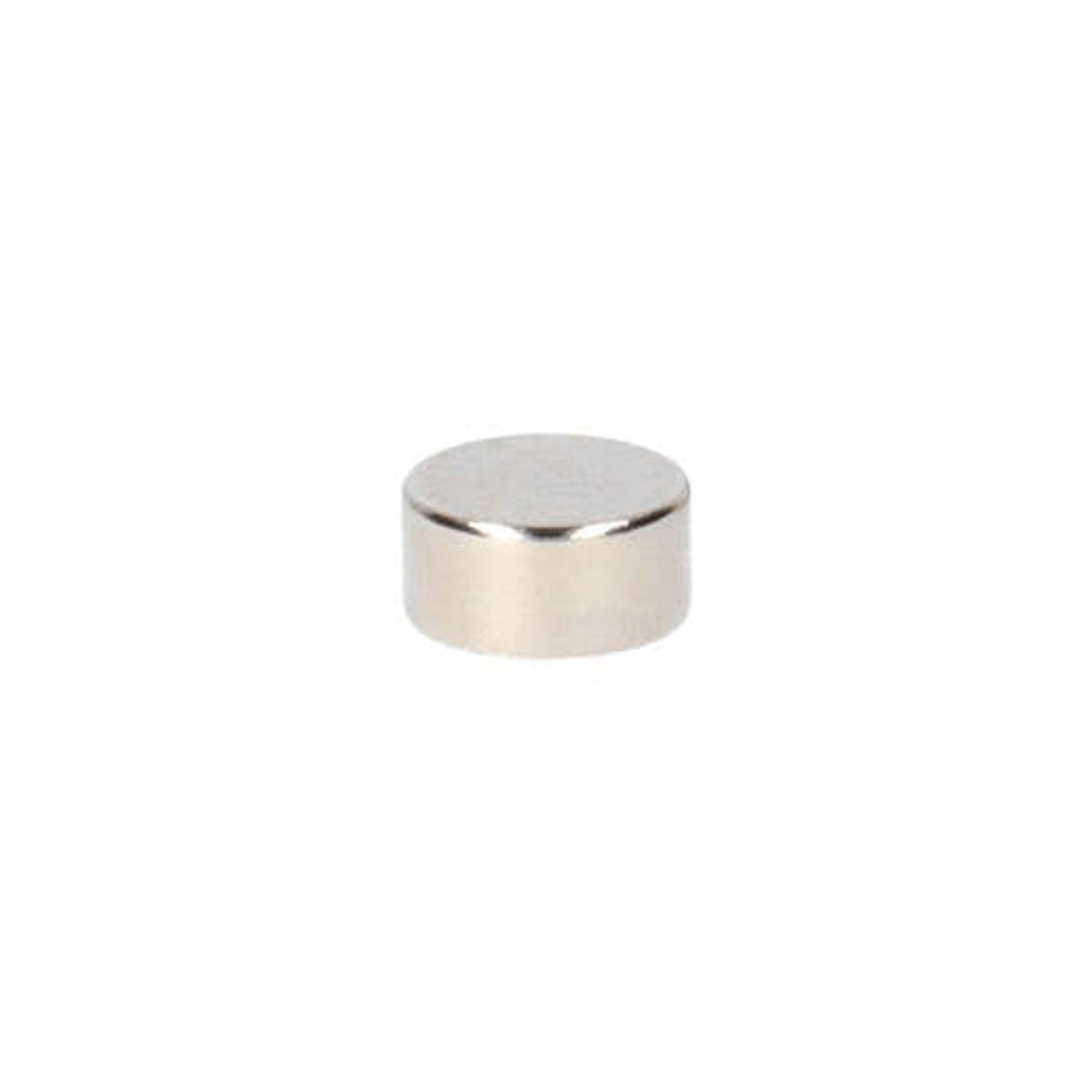 Neodym Scheibenmagnet Ø6 x 3 mm N48 NiCuNi