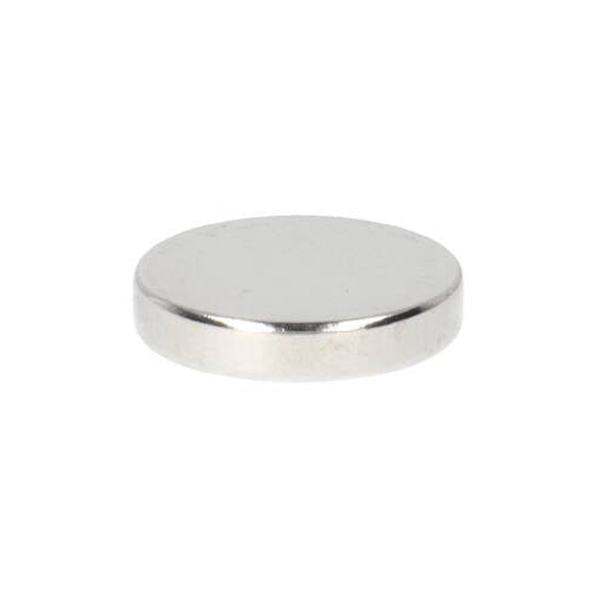 Aimant disque en néodyme Ø 15 x 3 mm N48 NiCuNi