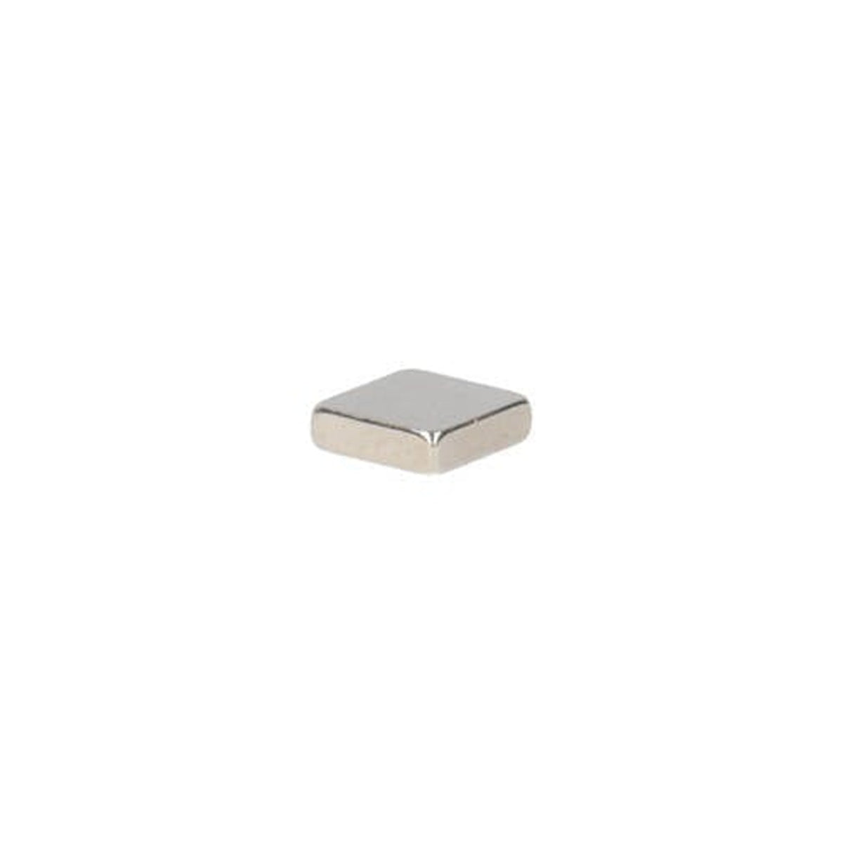 Neodym Blockmagnet 5 x 5 x 1,5 mm N50 NiCuNi