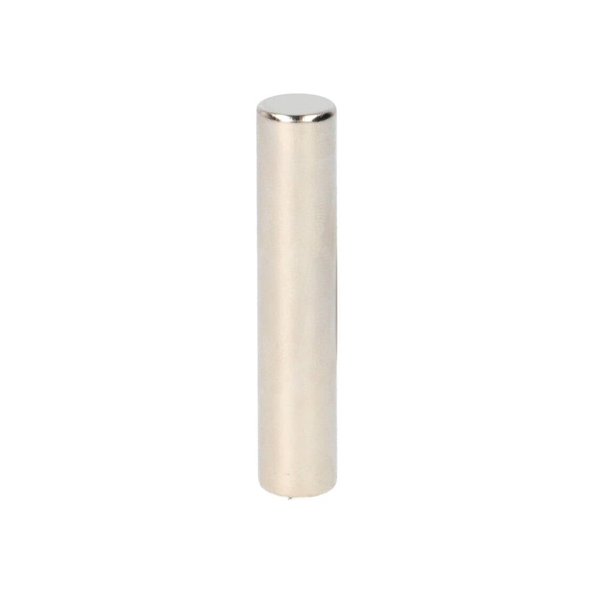 Aimant cylindrique en néodyme Ø 8 x 40 mm N45 NiCuNi