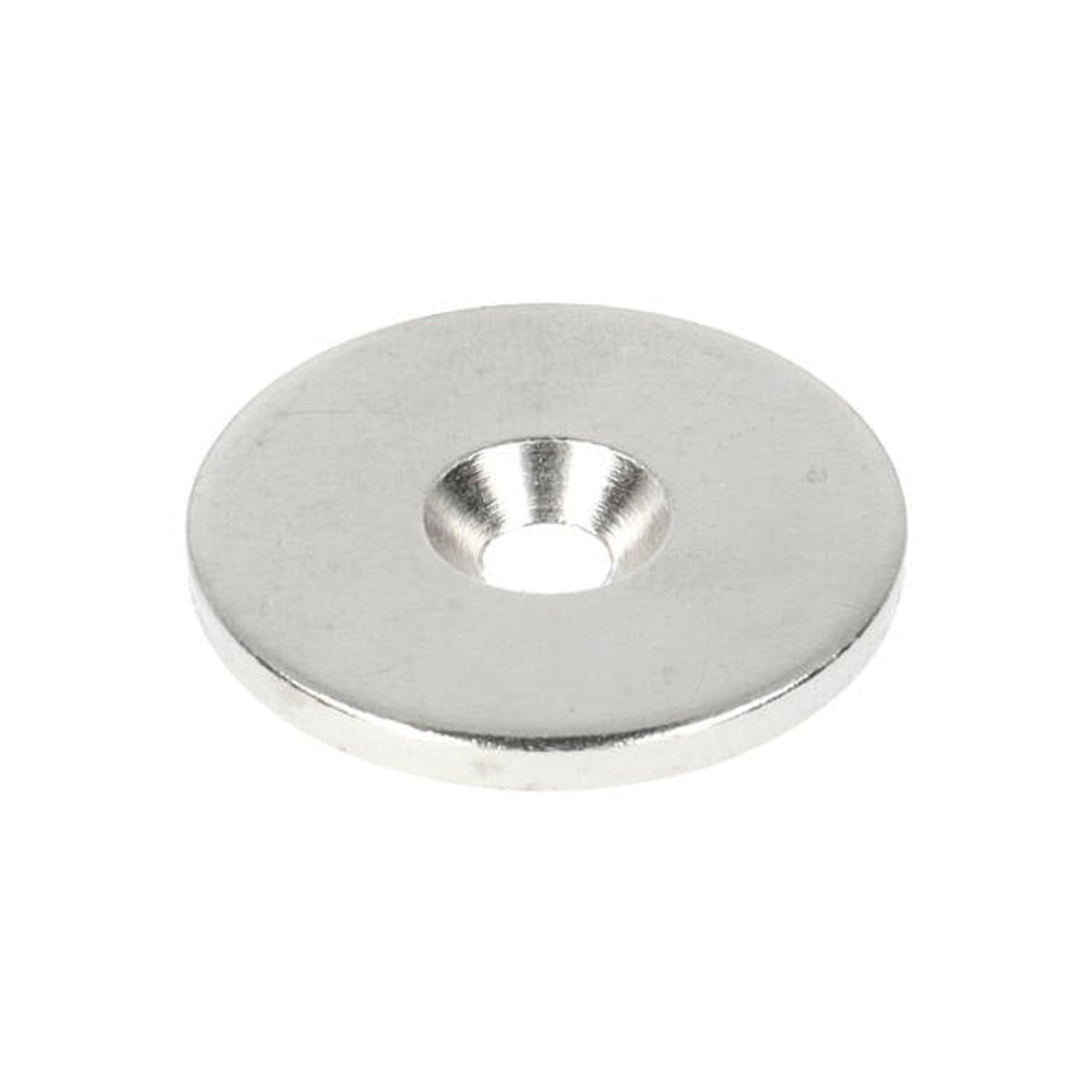 Stahlring Ø32 x Ø11 x 3 mm mit Bohr-/Senkloch (kein Magnet)