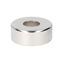 Neodymium Ring Magnet Ø25 x Ø10 x 10 mm N50 NiCuNi
