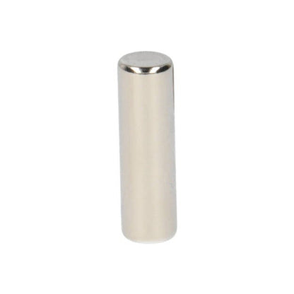 Aimant cylindrique en néodyme Ø 6 x 20 mm N48 NiCuNi