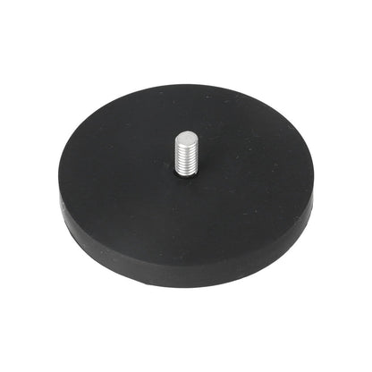 Neodym-Gummi-Topfmagnet Ø66 x 8,5 mm N40 Gewindestift M6