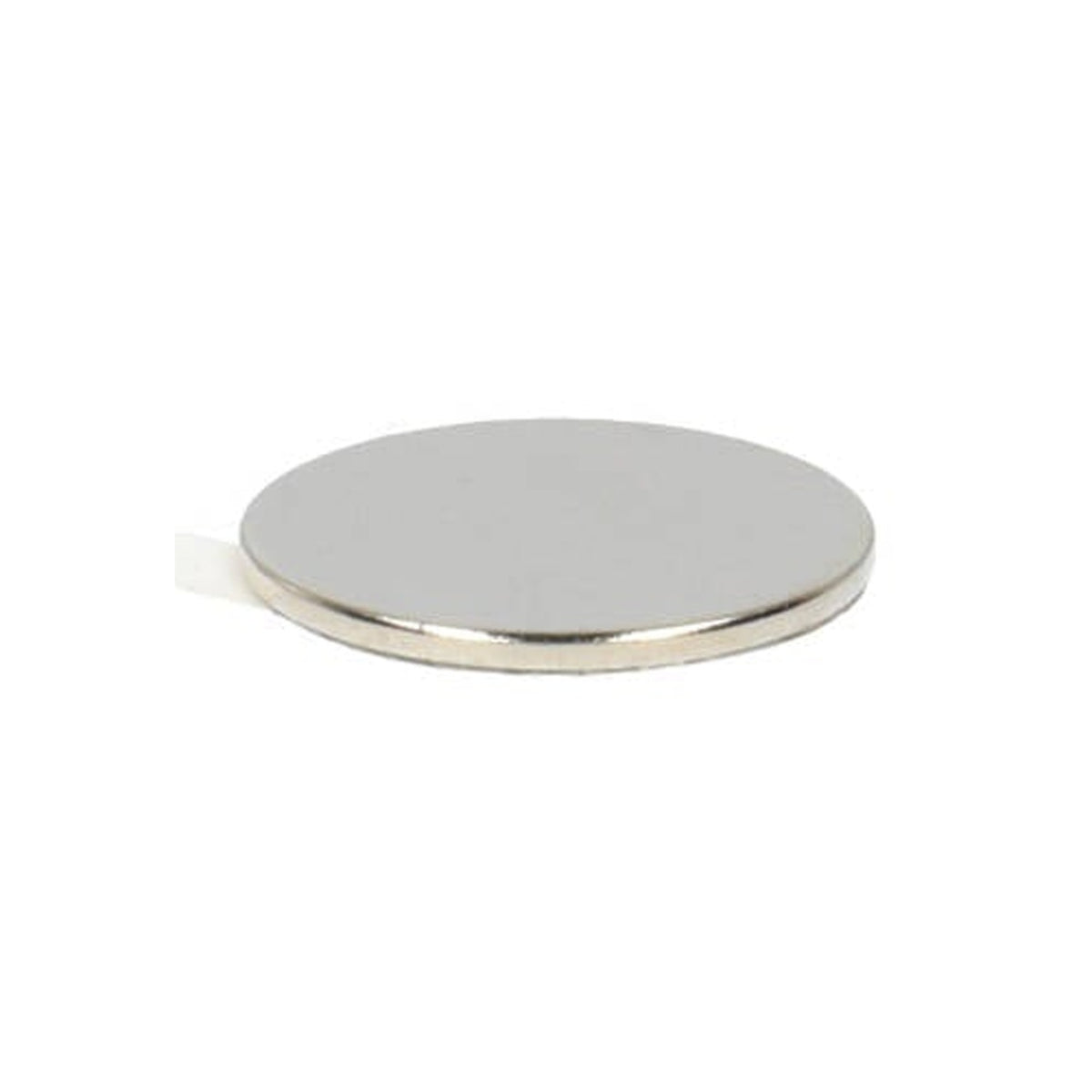 Neodym Scheibenmagnet Ø15 x 1 mm N45 NiCuNi selbstklebend