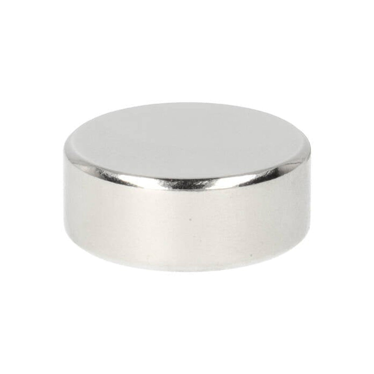Aimant disque en néodyme Ø 25 x 10 mm N48 NiCuNi