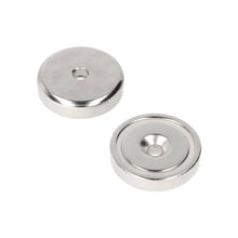 Neodymium Pot Magnet Ø32 x 7 mm N40 NiCuNi