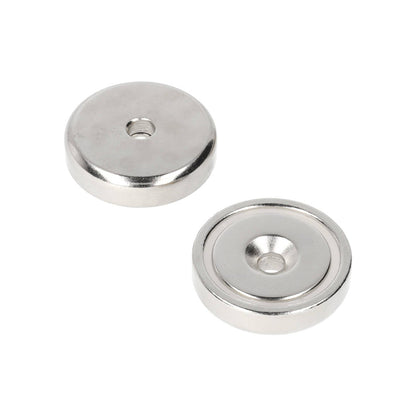 Neodym Topfmagnet Ø32 x 7 mm N40 NiCuNi