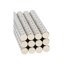 Neodymium Disc Magnet Ø8 x 8 mm N48 NiCuNi