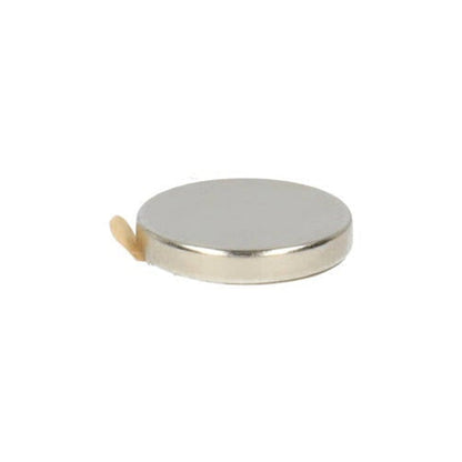 Neodym Scheibenmagnet Ø12 x 2 mm N48 NiCuNi selbstklebend