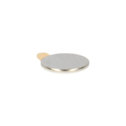 Neodym-Scheibenmagnet Ø10 x 1 mm N45 NiCuNi selbstklebend