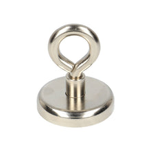 Neodym Ösenmagnet Ø48 x 12 mm N40 Stahltopf NiCuNi